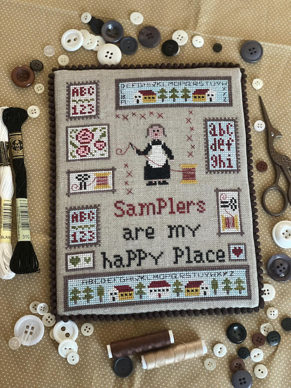 Samplers are my happy place - Click Image to Close